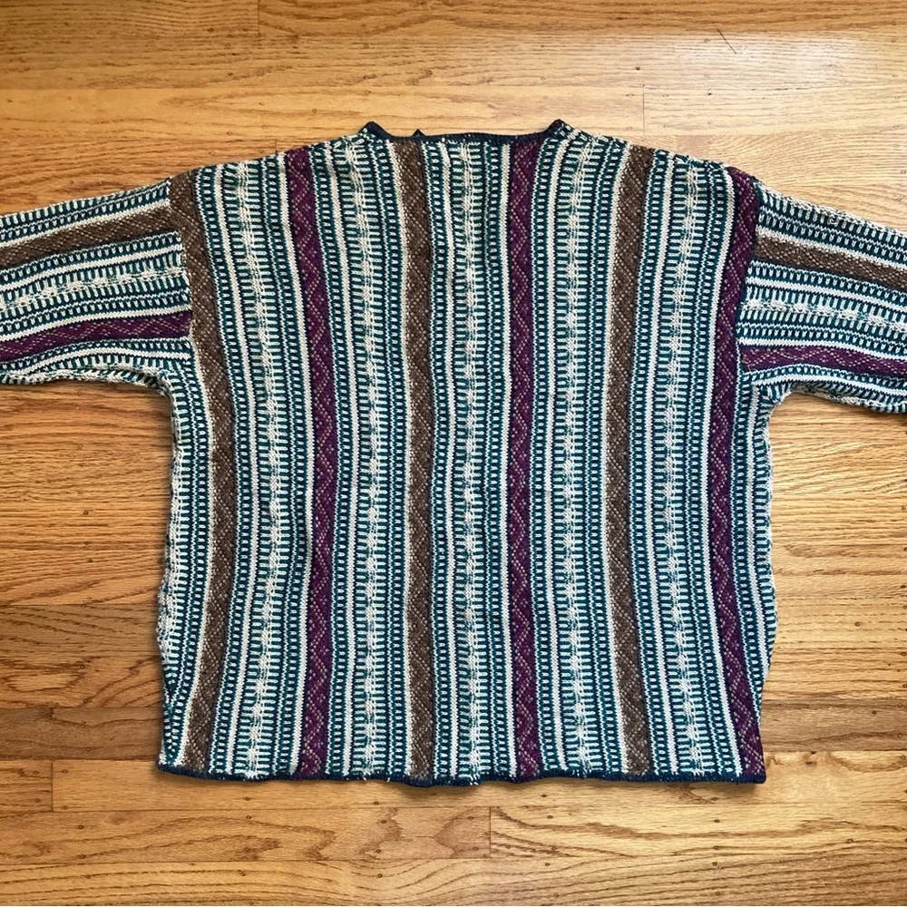Vintage STRUCTURE Sweater Oversized 90s Boho - Picture 5 of 8